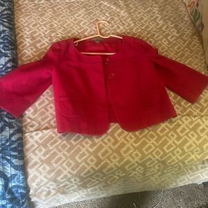 Ann Taylor  Red Blazer
